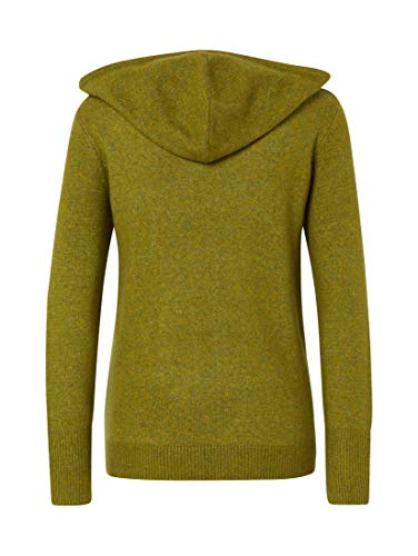 Tom Tailor Gemütlicher Kapuzen Suéter, Color Verde Madera, S para Mujer