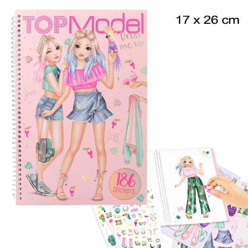 Top Model Topmodel Dress Me Up Tropical, Multicolor, única (DEPESCHE 1)