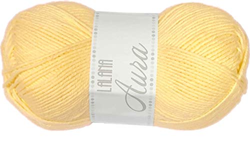 Torrijo AURA 2708 Hilo Acrílico Ovillo de Lana Premium para DIY Tejer y Ganchillo (10 unidades * 80g)