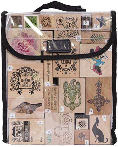 Totally-Tiffany Stamp, Store & Go Bag Double-Sided-9"X11.5"X2"