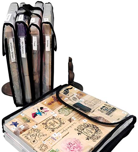 Totally-Tiffany Stamp, Store & Go Bag Double-Sided-9"X11.5"X2"