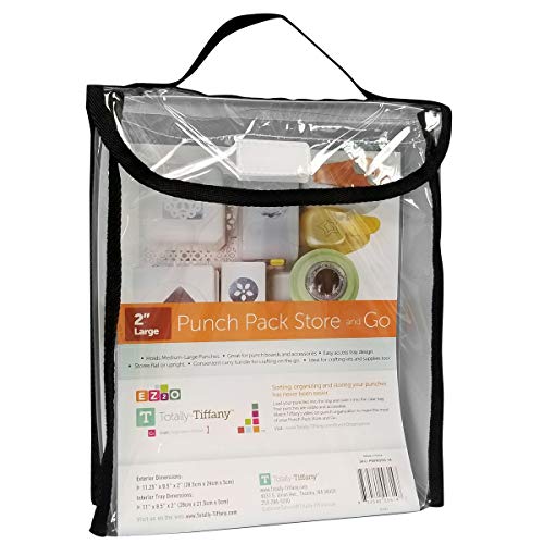 Totalmente Tiffany Store y Go Punch, Material sintético, Transparente, Pack de 2
