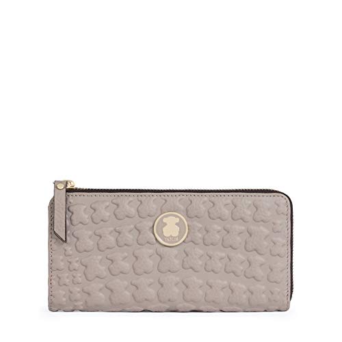 TOUS Sherton, Cartera para Mujer, Beige (Topo 895960129), 19x10x2 cm (W x H x L)