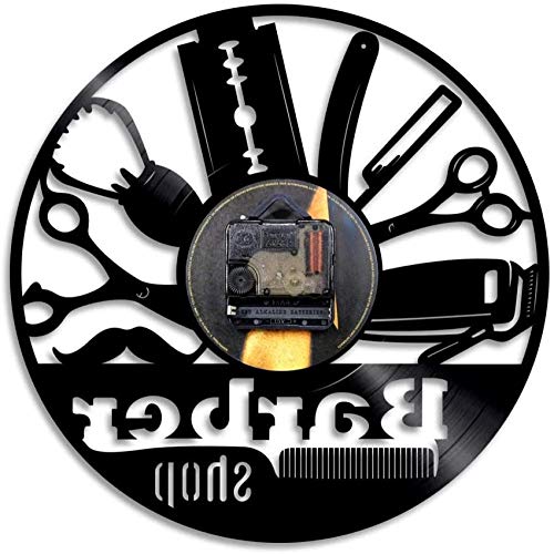 TPFEI Musicien Jazz Musique horloge murale disque vinyle horloge murale trompette Instrumento de saxofón Classique horloge murale