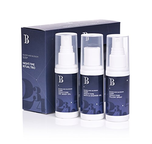 Trío Sleep Night Time Ritual de Bloom and Blossom, ritual antes de dormir (3 unidades de 40 ml)