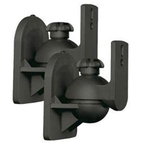 TronicXL - Soporte de Pared para Altavoces (2 Unidades, Compatible con Bose Teufel Samsung Loewe HTC Sony Panasonic JBL JVC