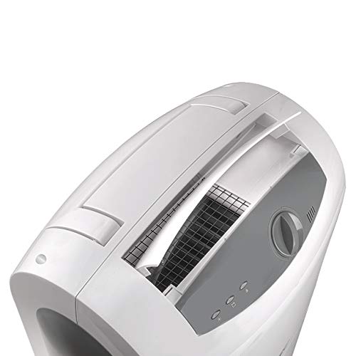 TROTEC Deshumidificador TTK 100 S, 30L/24h, Depósito 4,3L, Portátil, Para Habitaciones de 90m²/225m³, 600 W, Auto-Apagado, Descongelación por Gas Caliente, Filtro de Aire, Higrostato Automático