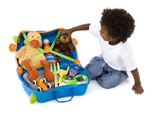 Trunki Maleta correpasillos y equipaje de mano infantil: Terrance (Azul)