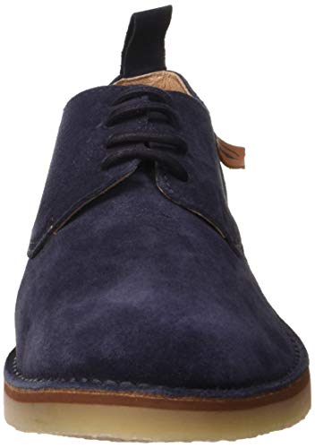 Trussardi Jeans Derby Suede, Oxford para Hombre, U280, 40 EU