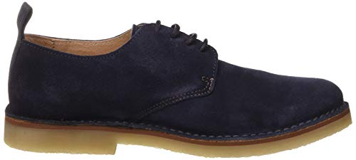 Trussardi Jeans Derby Suede, Oxford para Hombre, U280, 40 EU