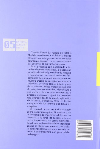 Turbomáquinas hidráulicas: Turbinas hidráulicas, bombas, ventiladores (Biblioteca Comillas, Ingeniería)