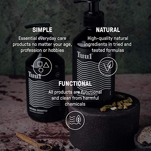 Tuul - Natural Shampoo - Black Pepper & Cardamom - Paraben & SLS Free - Salt & Silicon Free - No Synthethic Perfumes - 300ml