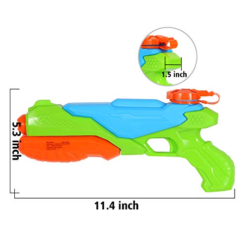 Twister.CK Pistolas de Agua, Paquete de 3 Super Soaker Squirt Gun, Juguete de Playa de Verano para ni?os para Fiesta y Piscina al Aire Libre