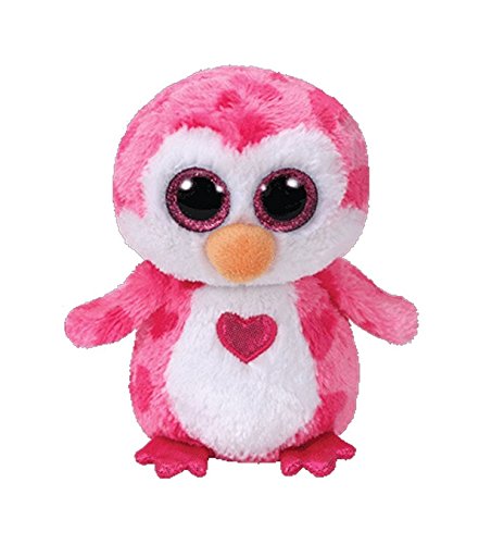 TY- Juliet Peluche pingüino, Color rosa (United Labels Ibérica 37163TY) , color/modelo surtido