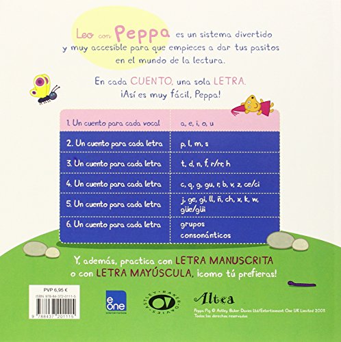 Un cuento para cada vocal: a, e, i, o, u (Leo con Peppa Pig 1)