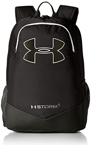 Under Armour UA Boys Scrimmage Backpack Mochila, Hombre, Negro (Black), 2.5x22.9x12.7 cm (W x H x L)