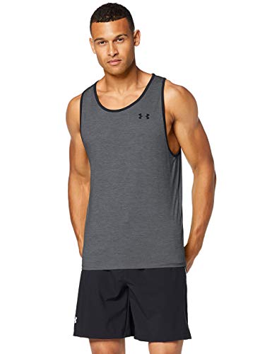 Under Armour UA Tech 2.0 Tanque, Hombre, Gris, XL
