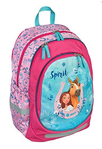 Undercover DreamWorks Spirit - Mochila escolar, 43 cm, color azul