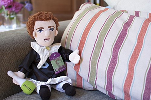 Unemployed Philosophers Guild Marie Curie Little Thinker - 11" Plush Doll for Kids and Adults