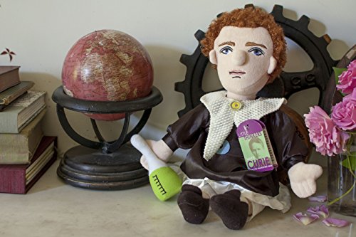 Unemployed Philosophers Guild Marie Curie Little Thinker - 11" Plush Doll for Kids and Adults