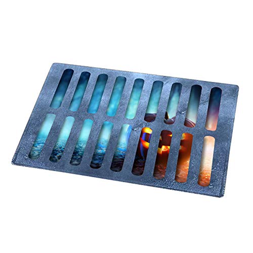 UNKN Alfombra de Halloween Decorativa Alcantarilla Patrón Alfombra Antideslizante 40x60cm