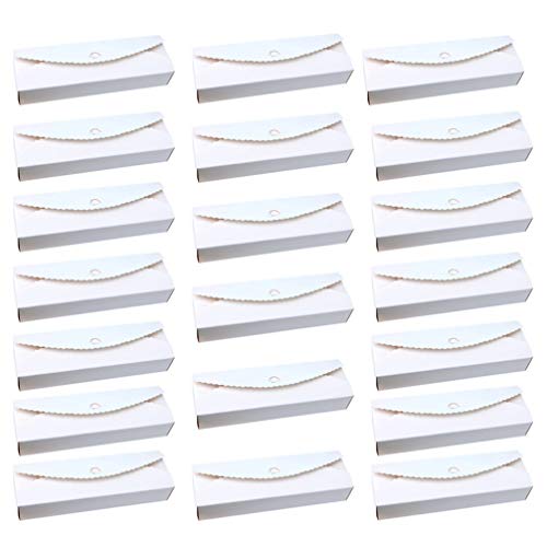 UPKOCH 20 piezas caja de regalo de macarons de 4 cavidades caja de embalaje de papel de postre cajas de embalaje para galletas de pastel de arándano