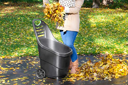 UPP® Carro de jardín multifunción I carrito de jardín I carreta de transporte de herramientas I trolley, carretilla para patio y jardín