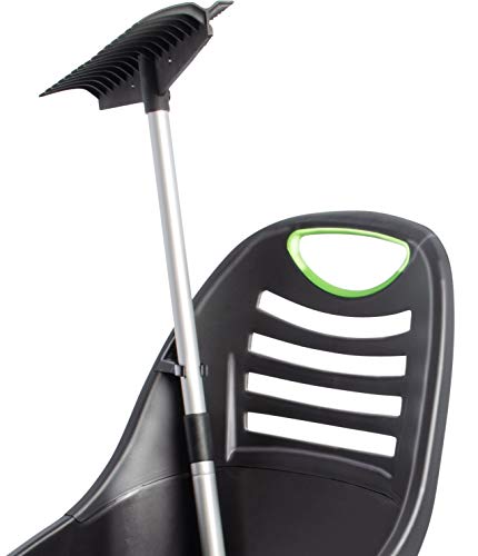 UPP® Carro de jardín multifunción I carrito de jardín I carreta de transporte de herramientas I trolley, carretilla para patio y jardín