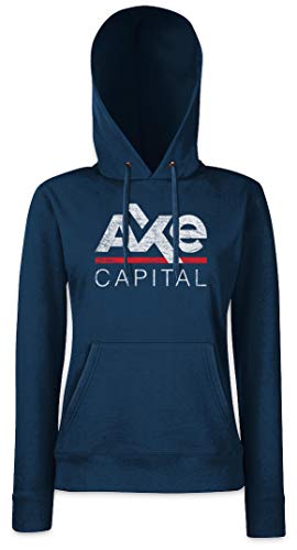 Urban Backwoods Axe Capital II Hoodie Sudadera con Capucha para Mujer Azul Talla XL