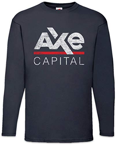 Urban Backwoods Axe Capital II Long Sleeve T-Shirt De Manga Larga Azul Talla XL