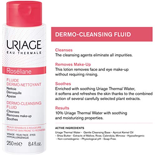 Uriage Uriage Roseliane Fluide Dermo Net.250 Ml - 1 Unidad