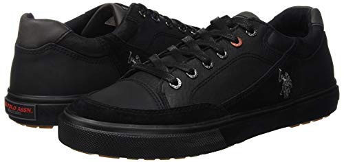 U.S. POLO ASSN. WERTY, Zapatillas para Hombre, Nero Black Blk, 40 EU