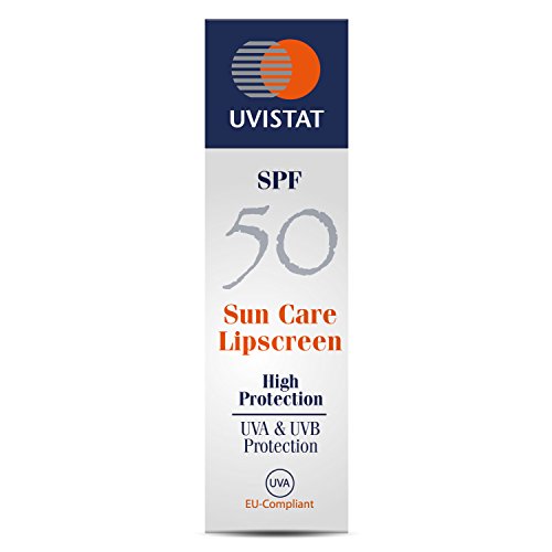 Uvistat - Barra de labios medicinal para protección solar, SPF 50, 5 g