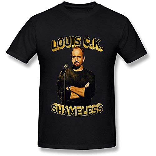 UWV huguohuadg Kitteey Comedy Louis C.K. Tour 2016 Shameless T Shirt For Men （Size:S