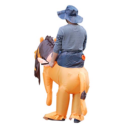 UYT Monte Tigre León Inflable Traje de Fiesta Temática Juguete Inflable, Monte Inflable Disfraz de León Tigre Disfraz Disfraz Cosplay Halloween Fiesta Juguete