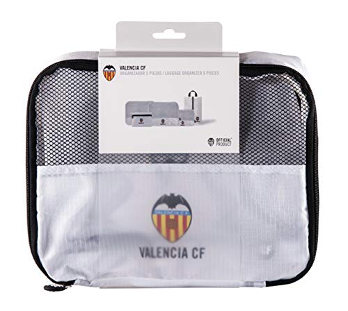 VALENCIA CF Pack Organizador 5 Piezas y Neceser Viaje VC