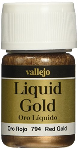 Vallejo 70794, Vallejo oro liquido metalizado, Oro Rojo