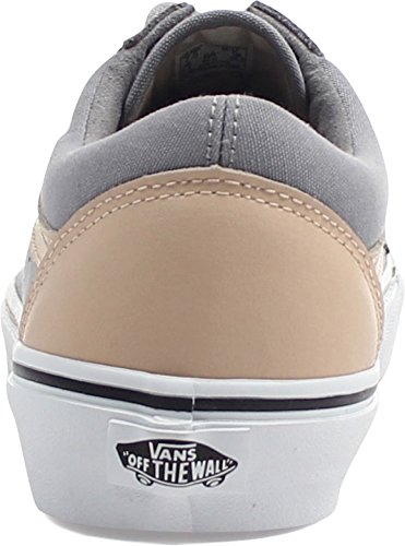 Vans UA Old Skool, Zapatillas para Hombre, Gris (Veggie Tan Frost Gray/True White), 43 EU