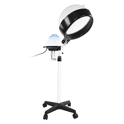 Vaporizador de Pelo para el Cuidado del Cabello del Spa Altura Ajustable y ángulo de Vapor para Peluquería, Hogar, Salones de Belleza