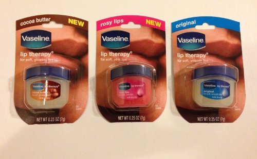 Vaseline Lip Therapy - Labios de maquillaje (4 unidades), color rosa