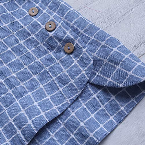 Vectry Blusas De Mujer Oferta Camiseta Mujer Camisa De Mujer De Gran TamañO Camiseta Mujer Verano Blusa Estampada Mujer Camisetas Azul