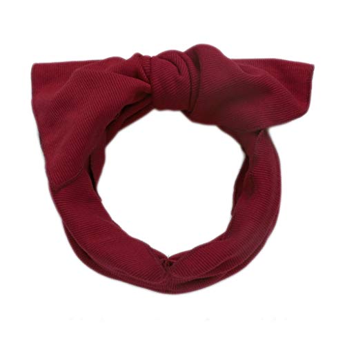 VENDA WDX- Diadema de Pelo Lavado de Cara Simple máscara de Maquillaje Facial y Femenino Lindo Tocado Pelo Atado Conjunto Hairband Simple Horquilla Conveniencia (Color : Burgundy)