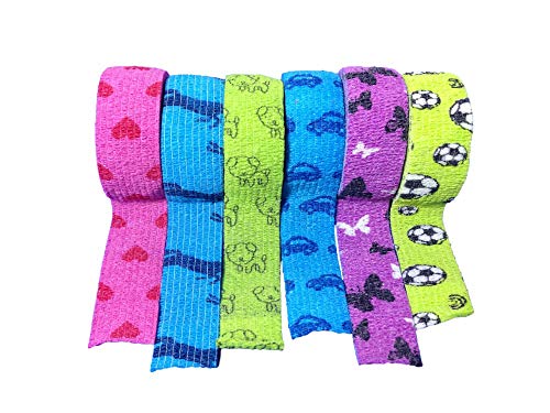 Vendaje de escayola LisaCare®, escayola para dedos autoadhesiva - sin adhesivo ni elástico - vendaje para heridas - 2,5 cm de ancho