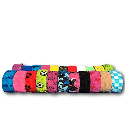 Vendaje de escayola LisaCare®, escayola para dedos autoadhesiva - sin adhesivo ni elástico - vendaje para heridas - 2,5 cm de ancho