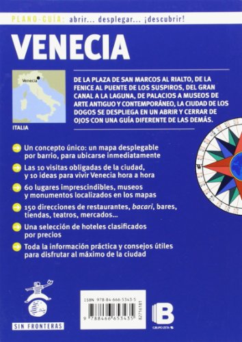 Venecia (Plano-Guía): Visitas, compras, restaurantes y escapadas