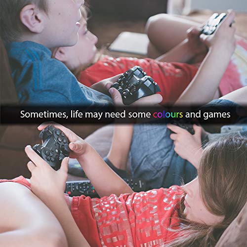 Ventilador Wowled con LED RGB, por USB, soporte refrigerador para PS4, Playstation 4, accesorio con minicontrolador para consola o portÃ¡til