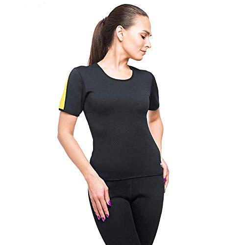 VeoFit Camiseta de Sudoración Adelgazante - Tonifica los Brazos, el Abdomen y Las Caderas para una Piel más Firme y una Silueta estilizada – S-XXXL, Talla XL
