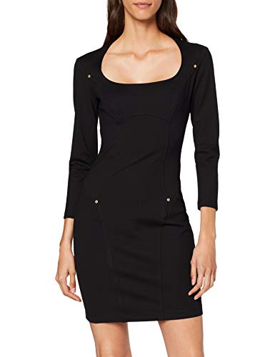 VERSACE JEANS COUTURE Lady Dress Vestido, Negro (Negro 899), 38 (Talla del Fabricante: 42) para Mujer