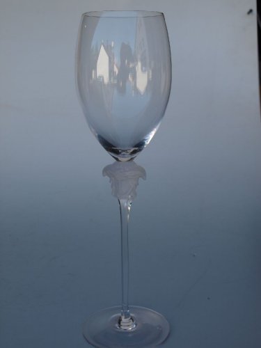 Versace Medusa Lumiere Cofre Regalo de Dos Copas de Vino, Cristal, 330 ml, 2 Unidades