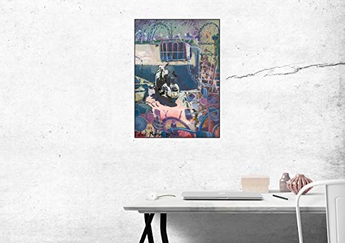 Vespa Primavera Pintura Original Hecha A Mano